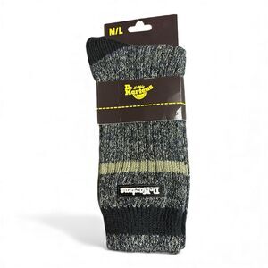 Dr. Martens marl black Cotton Casual Socks M/L new